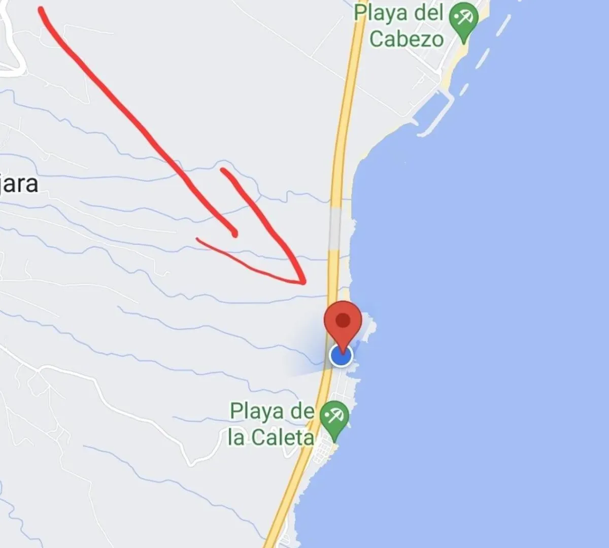 Lägenhet Apartamento Chic La Caleta La Medida